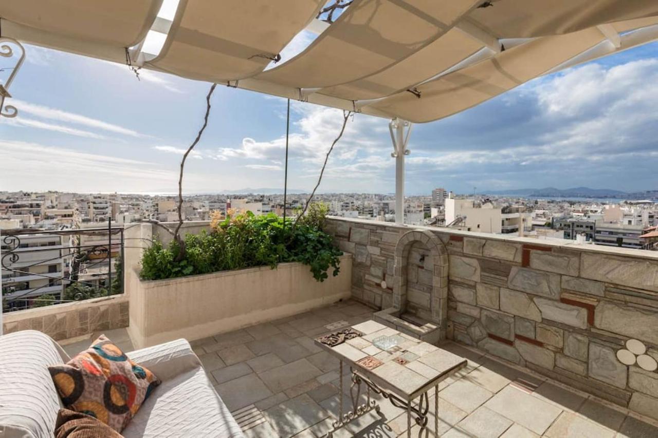 165 Sm Penthouse Maisonette Apartment Athen Exterior foto
